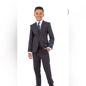 Classic Gray kids 5 piece suit set size 20